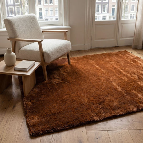 DÉJA Living Vloerkleed Civar - Lichtbruin Stof - 130x190cm