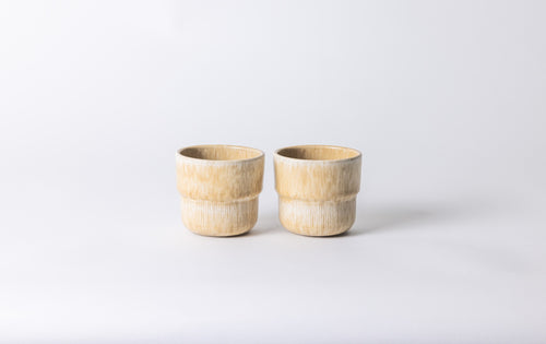 Mimo Homeware koffiekopje Coral Clay - 230 ml - set van 2