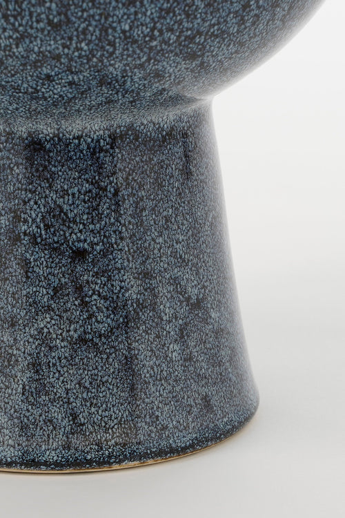 Mica Decorations Helma Vaas - H38 x Ø22 cm - Blauw