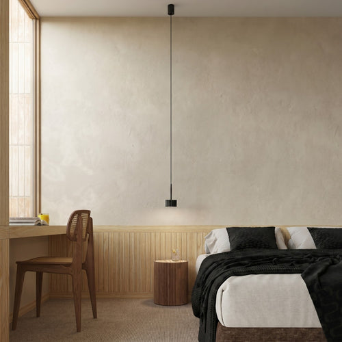 Sollux Lighting Hanglamp AURA 1 zwart Gx53 - 10x10x125cm