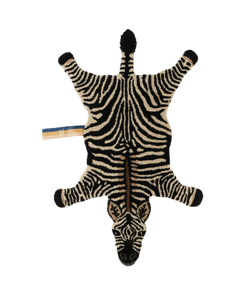 Doing Goods Stripey Zebra Vloerkleed - Klein 102 x 67 x 2 cm - 100% wol