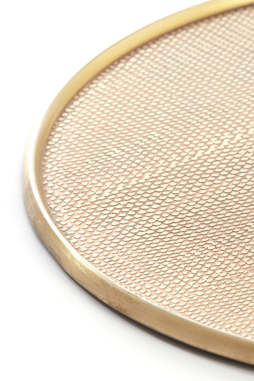 Light & Living schaal ILAY - Ø38x1.5cm - brons