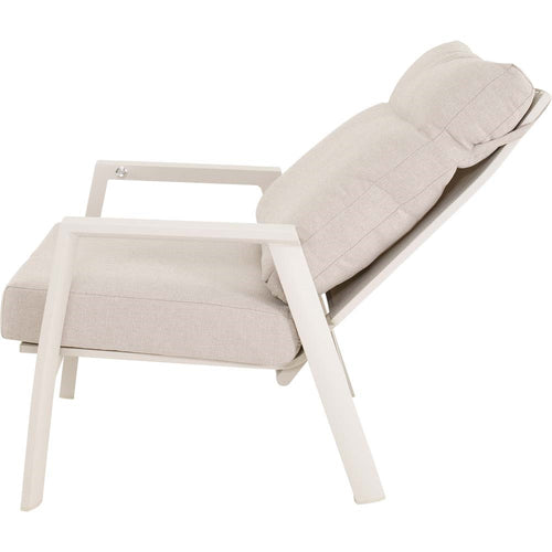 Lesli Living bistrostoel Ohio - beige - 72x81x98cm - set van 2