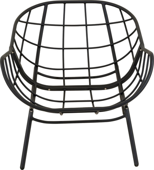 Lesli Living bistrostoel Cozy - grijs - 97x101x93cm