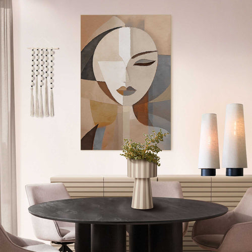 Reinders Silent Grace schilderij -  bruin - woonkamer - 60x90cm