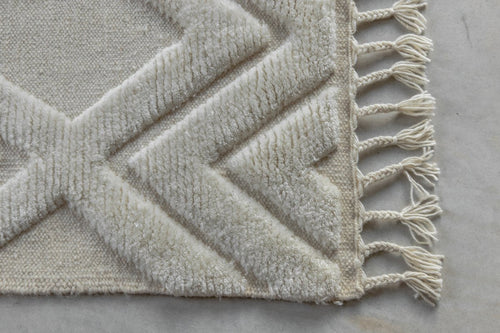 Rebellenclub Vloerkleed Fino - 300 x 200 cm - Beige - vtwonen shop