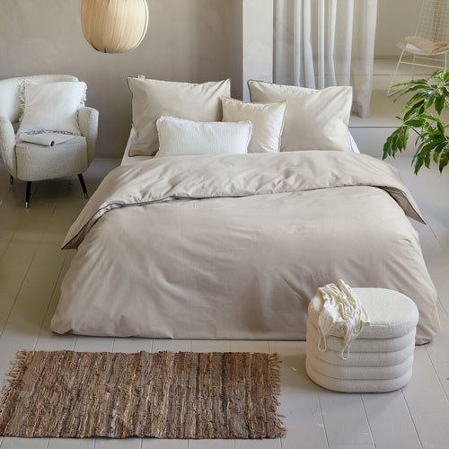 Walra - Dekbedovertrek Sweet Softy - 240x220 cm - Zand
