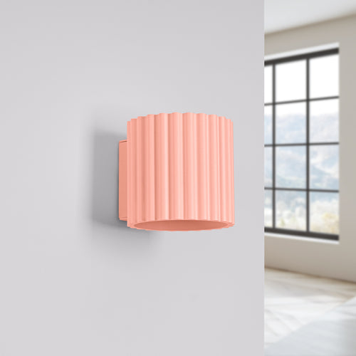 Sollux Lighting Wandlamp AURA perzik G9 - 10x12x10cm