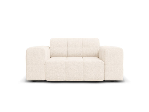 Cosmopolitan Design Fauteuil Chicago chenille lichtbeige - 102x132x78cm