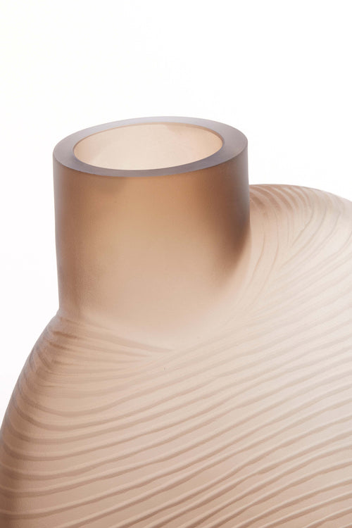 Light & Living vaas TORNA - 25x13x27.5cm - bruin