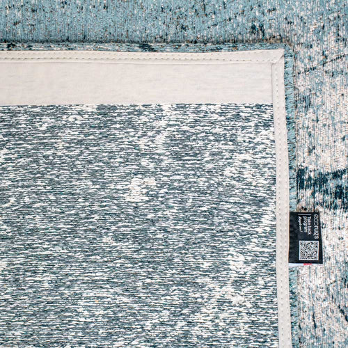 Louis De Poortere binnen & buiten machinewasbaar vloerkleed Mad Men Sol van 40% gerecycled PET - blauw - 80x150cm