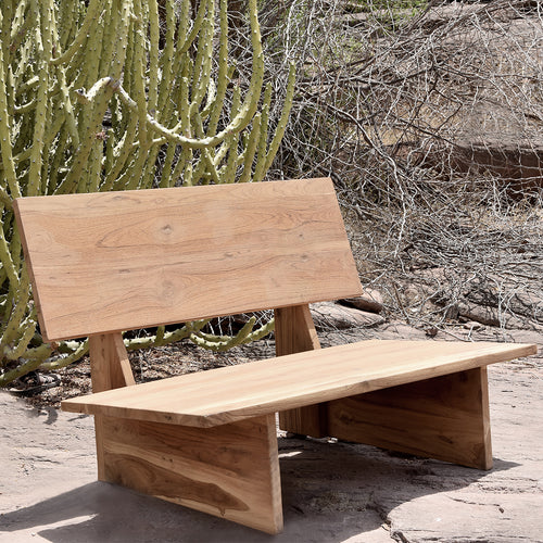 Raw Materials 1,5-zits loungestoel Thar - Teakhout - vtwonen shop