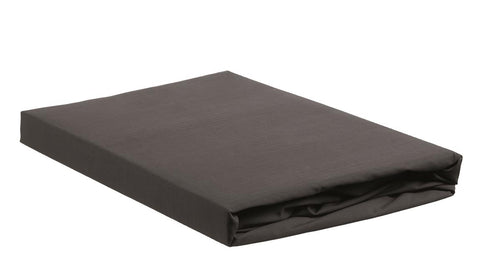Beddinghouse - Percale Katoen - Topper Hoeslaken - 90x210 cm - Antraciet