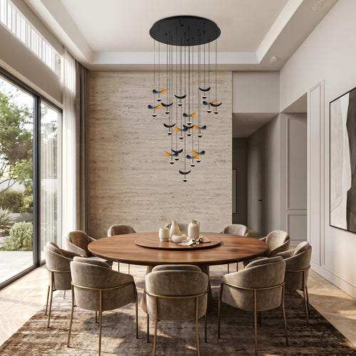 Stars of Light hanglamp Dracera - goud