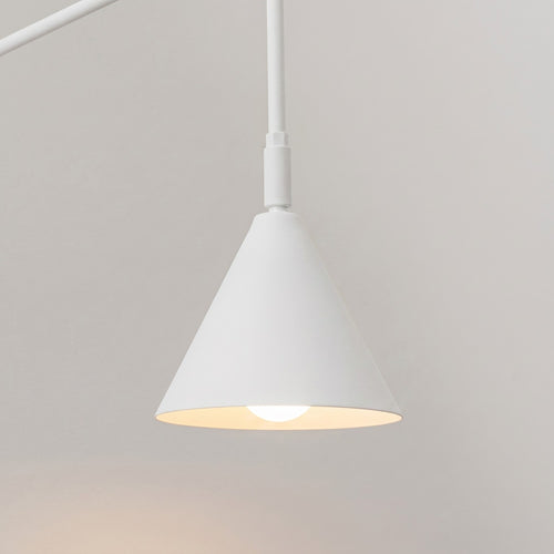 Sollux Lighting Wandlamp NOX 1 wit met schakelaar - 14x61x30cm