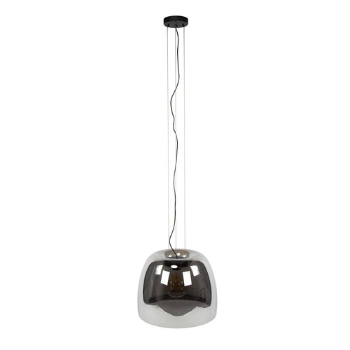 Giga Meubel Hanglamp Drift Glass XL - Smoke Glas - 1-Lichts - 48x48x150cm - vtwonen shop