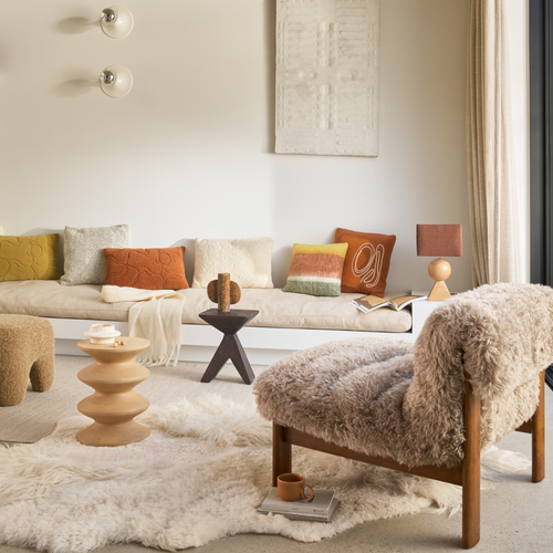 Urban Nature Culture bijzettafel Sion - walnut