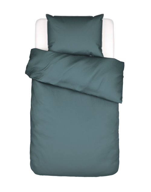 Essenza Minte dekbedovertrek - Eenpersoons – 140x200/220 cm - Denim Blue