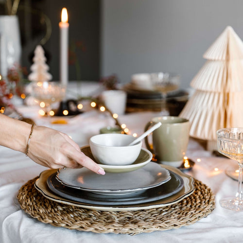 The Table Atelier Kom  10 cm Set van 2 Milk - vtwonen shop