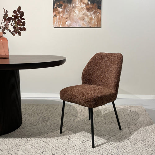 Livingfurn eetkamerstoel Tess - rood - set van 2 - 63x48x83 - vtwonen shop