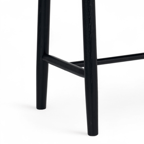 Furnhouse bankje Prime - Zwart - Papiergaren - 35x110x47