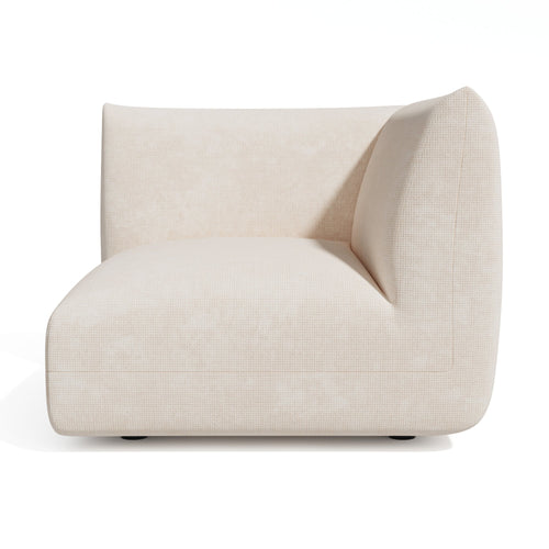 Sia Home -  NOOMA - Chenille fluweel - Crème - 97cm - vtwonen shop