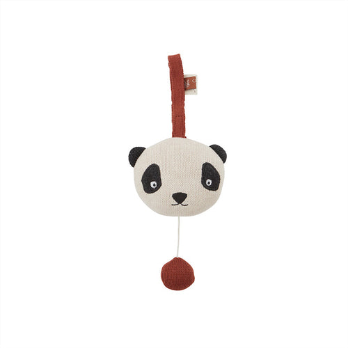 OYOY Muziek mobiel Panda - katoen - vtwonen shop