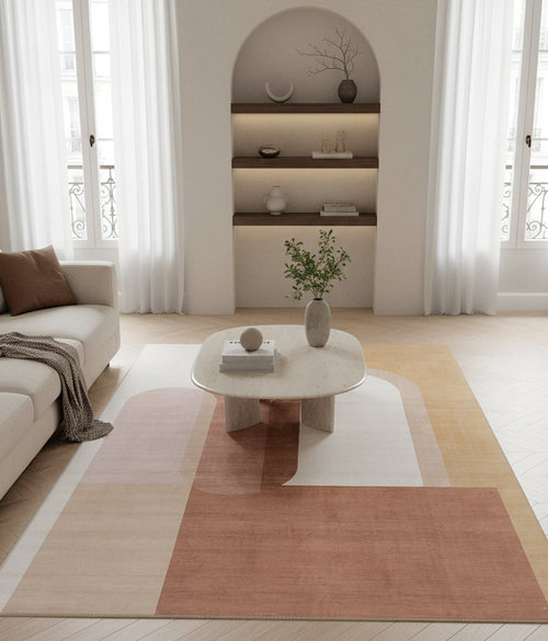 AFK Living vloerkleed Lavis - gedrukt - terracotta - 200 x 290 cm
