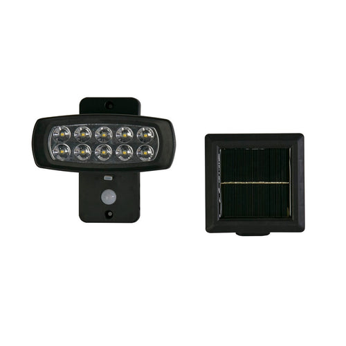 Searchlight Solar Buitenwandlamp ABS & helder polycarbonaat