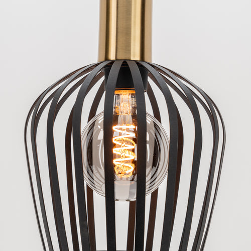 EGLO hanglamp Empoli - ø 40 cm - e27 - 1-lichts - metaal - zwart/goud - vtwonen shop