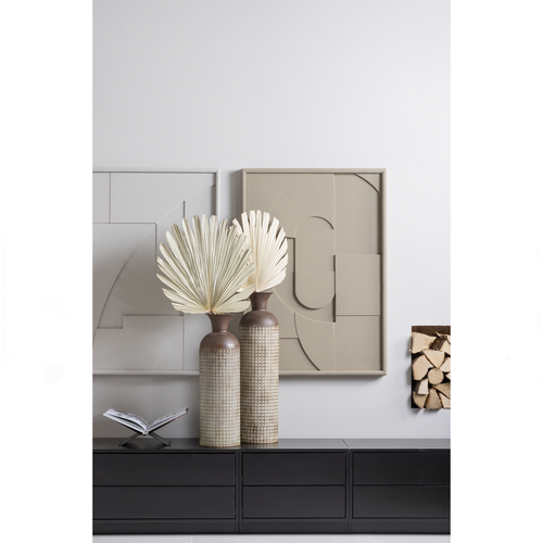 WOOOD tv-meubel Finca - Grenen - Zwart - 40x75x40