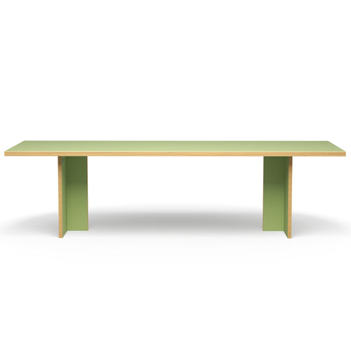 HKLIVING dinertafel rechthoekig – pistachio –  280cm - vtwonen shop