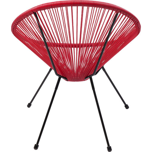 Kare Design Tuinfauteuil Acapulco rood - vtwonen shop