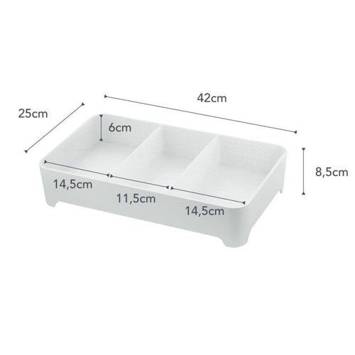 Yamazaki Cooking Tray Square - Tower - white - vtwonen shop