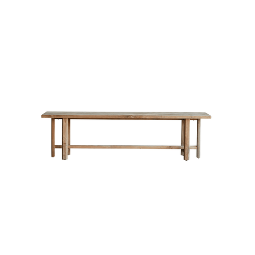 Tikamoon Bank van gerecycled massief teakhout - Naturel - vtwonen shop