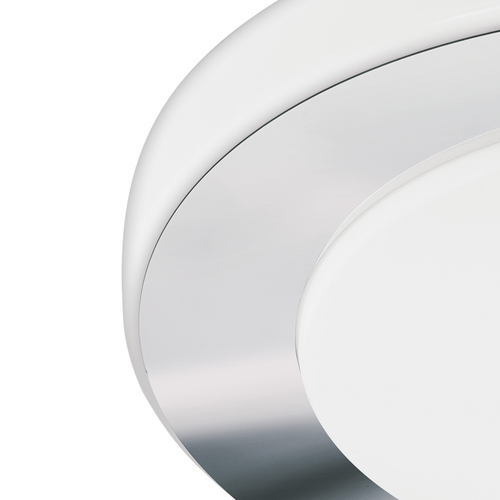 EGLO wand/plafondlamp Led Carpi - ø30cm - wit, chroom - vtwonen shop