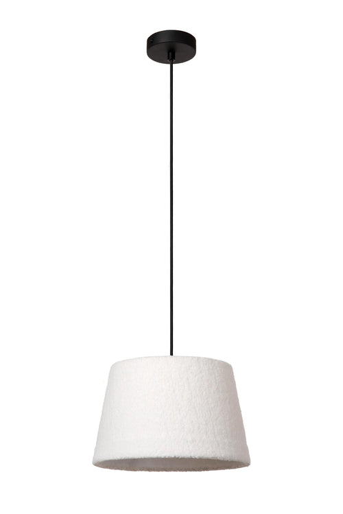 Lucide hanglamp WOOLLY - 1xE27 - Beige - vtwonen shop