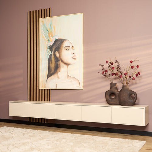 Starfurn  tv meubel Vision - beige - 30x280x35cm