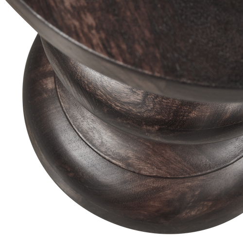 WOOOD bijzettafel Jonah - Hout - Donkerbuin - 42x30x30 - vtwonen shop