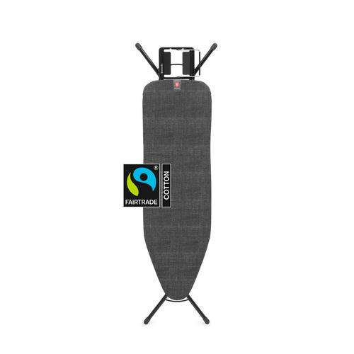 Brabantia Strijkplank B - 124x38 - strijkerhouder - denim black - vtwonen shop