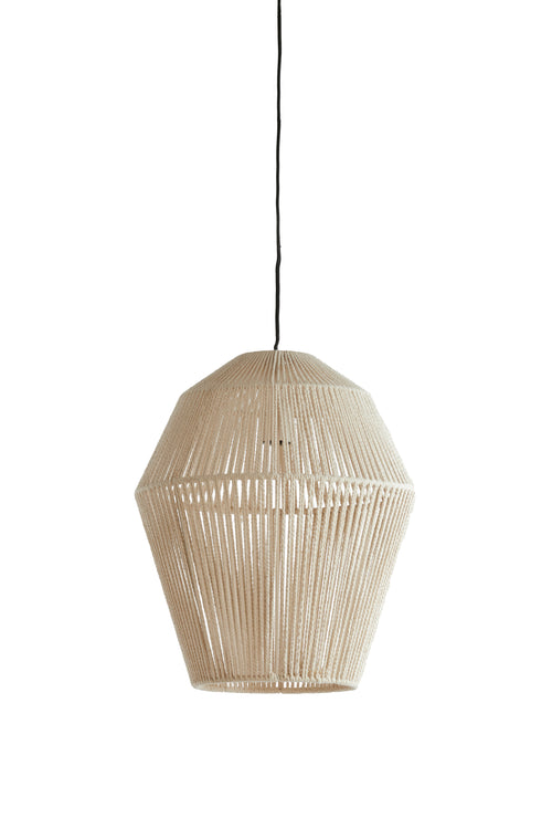 Light & Living hanglamp DEYA - Ø38x45cm - wit - vtwonen shop