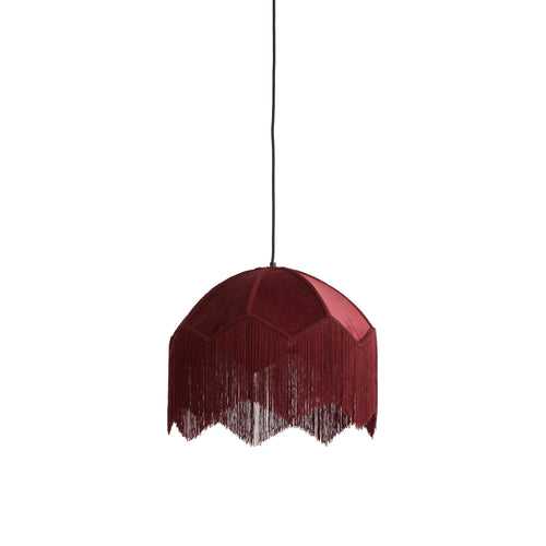 Light & Living hanglamp Malacia - rood - Ø40cm - vtwonen shop