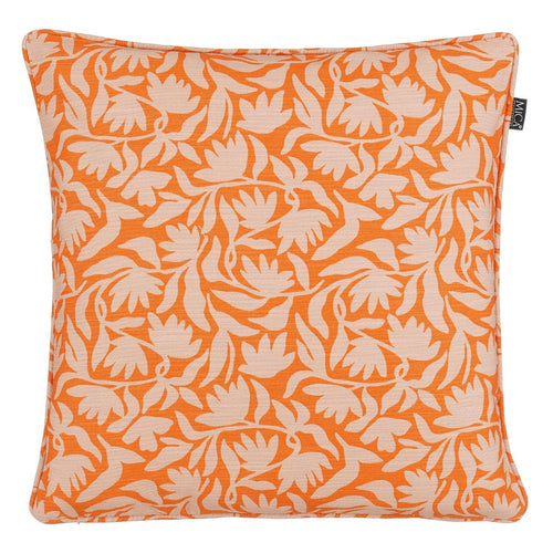 Mica Decorations Kelly Tuinkussens 45 X 45 X 10 cm - 2 Buitenkussens met Bloemenprint - Afneembare Hoes met Ritssluiting - Gerecyclede Polyester