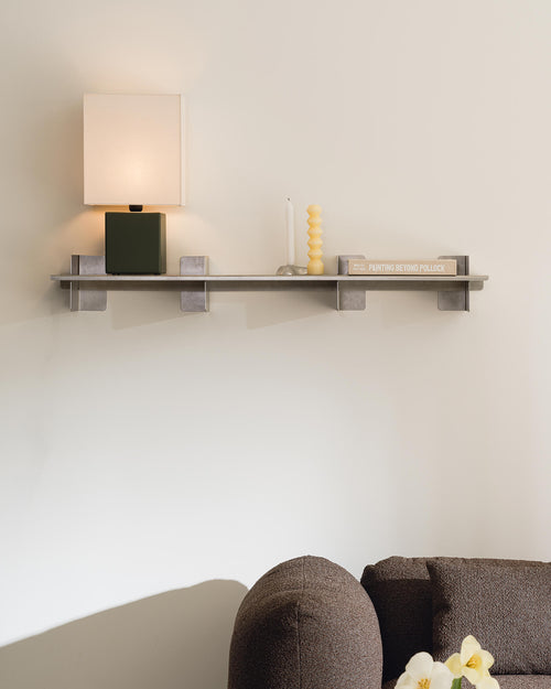 noo.ma Tivo Shelf 120 - RVS wandplank 120 cm