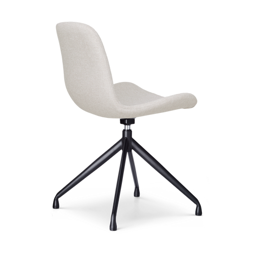 Nolon Nola-Fé Draaibare Eetkamerstoelen Set van 2 Beige - Zwart - vtwonen shop