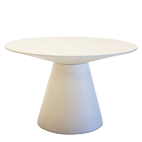 DÉJA Living Tuintafel Stockholm - Rond Beige Eco Composiet - 120x120x75cm - vtwonen shop