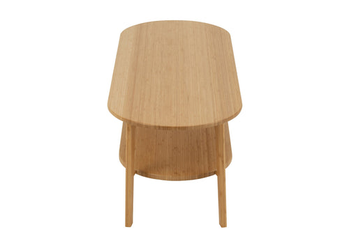 J-Line salontafel Vierkant - bamboe - naturel