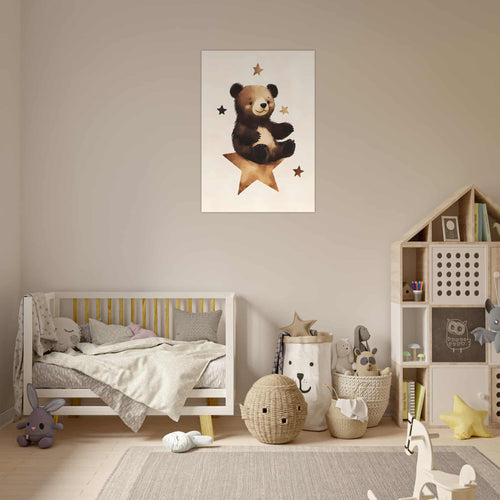 Artfulprints  Dromende beer   poster 70x100 cm - vtwonen shop