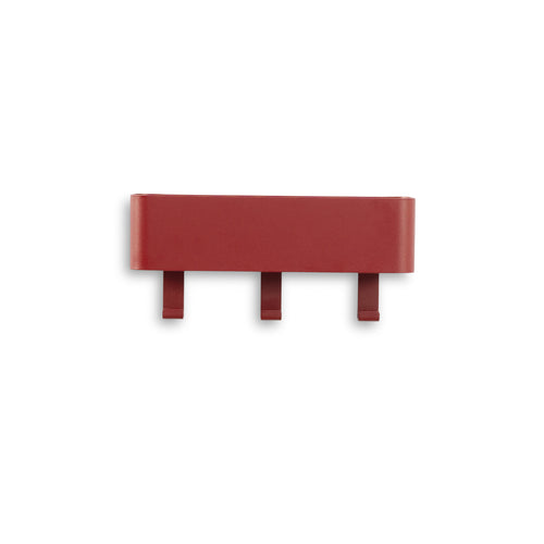 Spinder Design kapstok Dax Play 3 - Burgundy - 3 haken