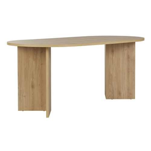 Calicosy - Eettafel met afgeronde randen SABLE - 89,5x180x75 cm
